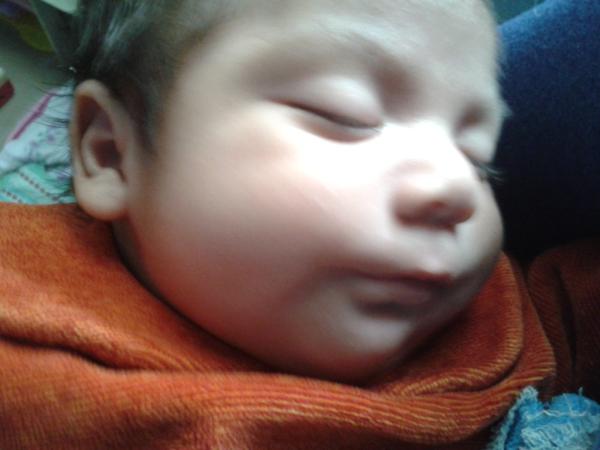 AndreaLeg's tweet photo. @Sintesis_13 noel de dos meses http://t.co/AyA5drNd