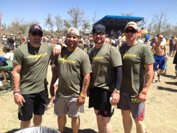 brentslaughter's tweet photo. Getting ready to step off for the Spartan Race. http://t.co/o1BK17Vf