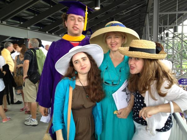 HelloLocalFood's tweet image. Andrew Pharr graduating now! #jmugrad, #JMU