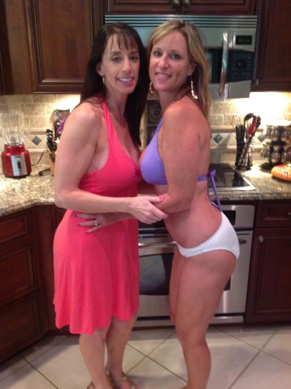 Outdoor girlfriend stepmom high heels
