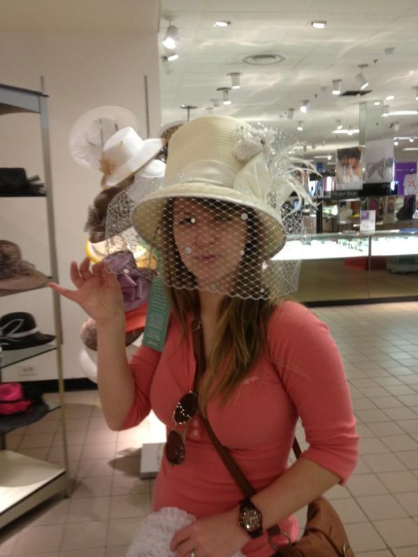 lil_lavy's tweet photo. Nothing cures a hangover quite like a crazy hat montage with @JennyLepain #iheartrandomness #nexttimewebuy http://t.co/XkrTEXJl