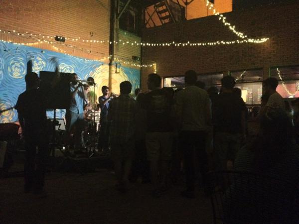 RockTheRepublic's tweet photo. #DriverF on stage, fans on their feet... http://t.co/XeSBOMBF