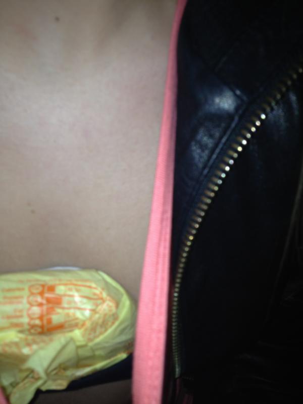Saramacdizzle's tweet photo. I'll save you for later mr. Cheeseburger #nomnom http://t.co/B0737cAZ