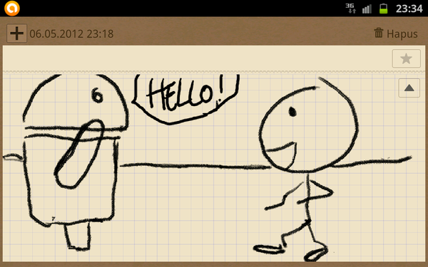 fauzaneriqi's tweet photo. Imagine if you meet Mr. Android on the way lol http://t.co/qgk1mJpo