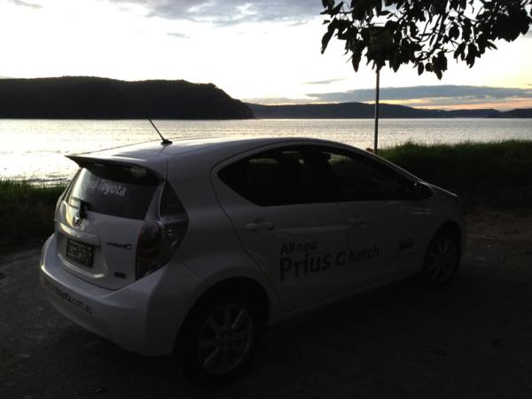 LukeMitchell__'s tweet photo. Romantic #SuperMonday sunset with #WayneThePrius... Wayne and I have actually become quite close...
@ClintonsToyota1 http://t.co/a7YbXKYB