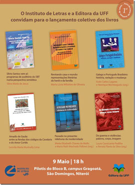 Instituto de Letras e Editora da UFF lançam livros - tinyurl.com/6rqa8wp