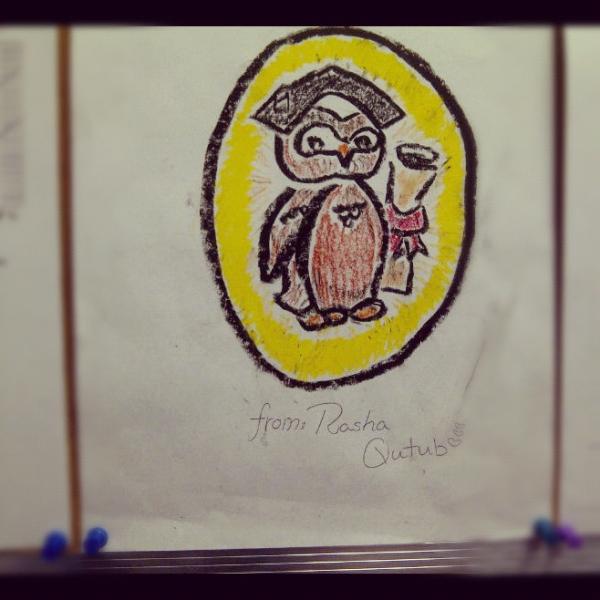 OakvilleAcademy's tweet photo. This beautiful drawing of our @ProfLearnmore logo is the wonderful artwork of one of our star pupils, Rasha! #a4me http://t.co/9FW9qGrL