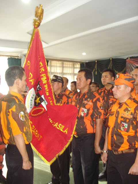 Prosesi pelantikan MPC PP Lambar Hasil Muscab IV.