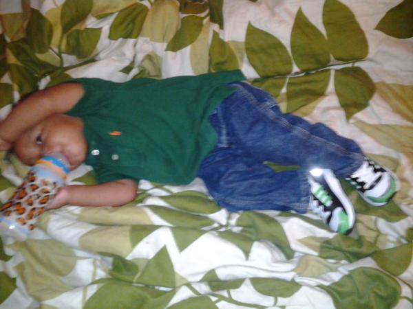 DaijahLovee's tweet photo. My stinka butt this morning (:  I loovvveeeee yyoooouu (: http://t.co/FedD3WSS