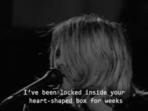 HEART-SHAPED BOX (TRADUÇÃO) - Nirvana 