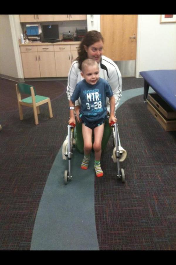 waynehum's tweet photo. AJ walking well after his operation #pray4aj #AJFM http://t.co/r97KzU4H