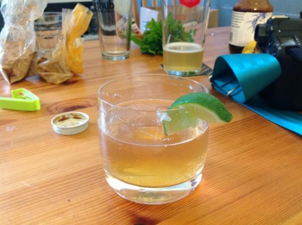 gingrsnap's tweet photo. Whiskey gingers to celebrate the launch! http://t.co/Bo1xOUFf