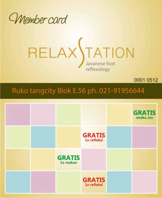 Get our member card and get the benefit