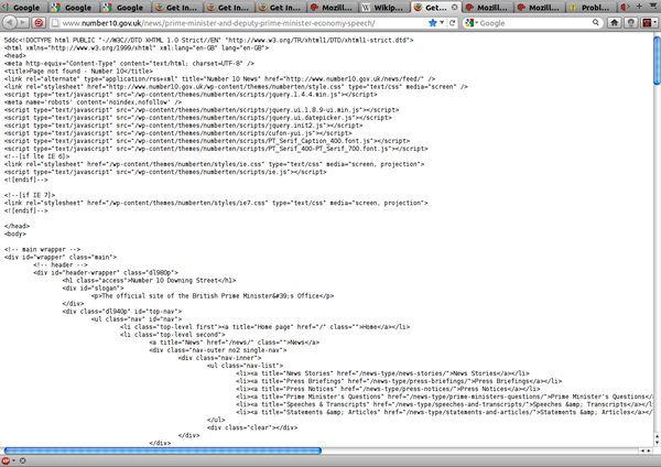 cameronsfollys's tweet image. If u can't get a webpage right, what does that say about yor 'fixing' nation's economy? #NowFixed unlike #BrokenBritain