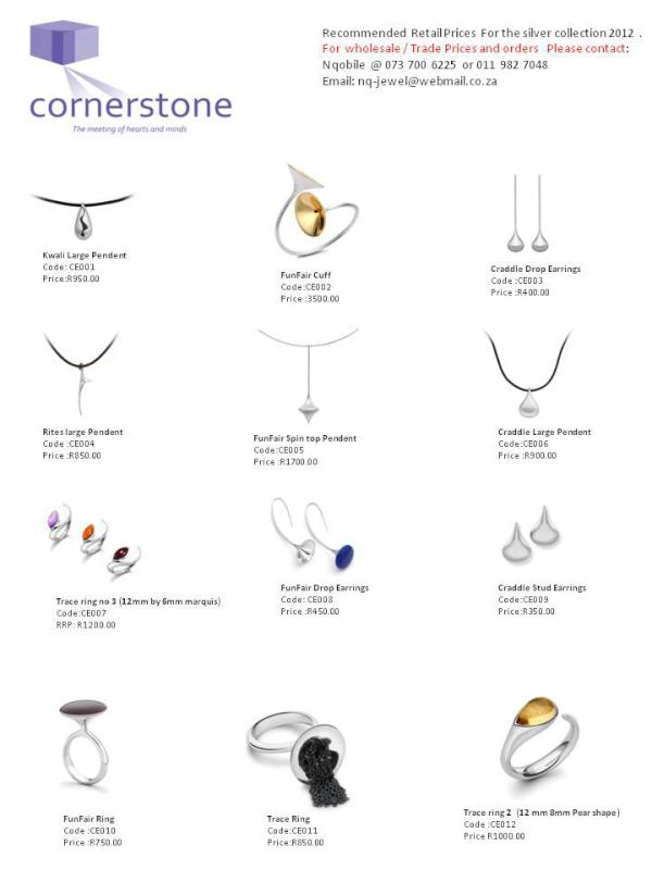 Made in soweto!! Siver collection