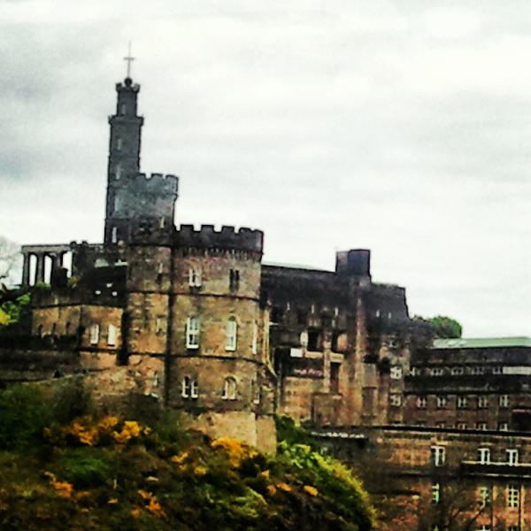 Taken from North Bridge this afternoon ... #InstaEdinburgh