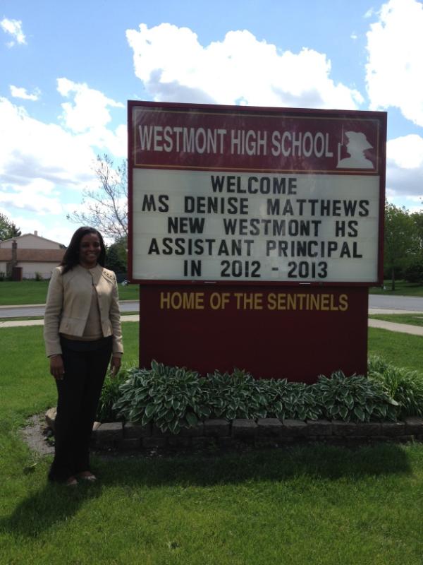WestmontHigh's tweet photo. Welcome to WHS, Ms. Matthews! http://t.co/J7q4HVU2