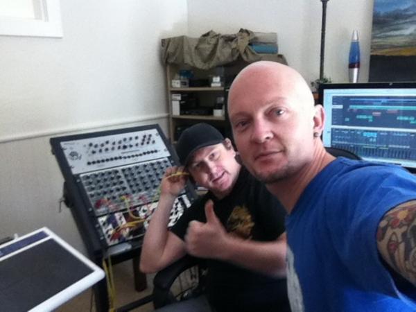 We in the studio at Dans!
Rockin da choones!