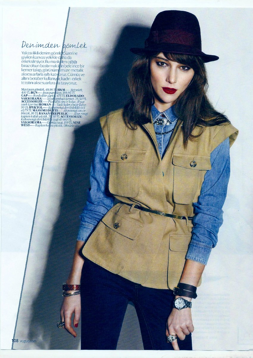 Anna F. in town! Her profile goo.gl/q6BL7 #moda