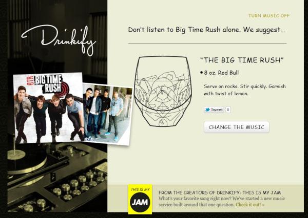 01BigTimeFan's tweet photo. So this is what you drink when listening to BTR. I think @heffrondrive should see this. Im going to make this now! http://t.co/lybeZvjt