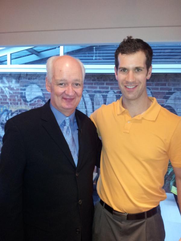 NelsonLacourse's tweet image. Hanging out before the show with @colinmochrie #boom #ditaliano #nervous