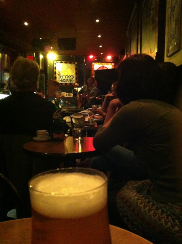 GreatLakesBeer's tweet image. Fabian belting it out @TheOnlyCafe #fabstock Plus a tasty GLB/Fabian collab to wet the whistle!