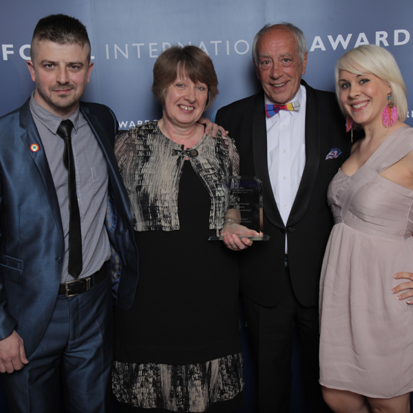 TPS2013's tweet image. A piccie of our @CharlieBeardTPS at the Focal awards last week.