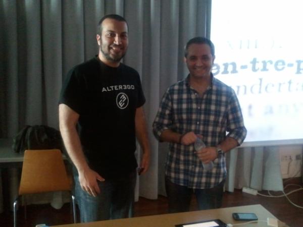 david_vernet's tweet image. @albertlg i @obokaman a #projectesweb de La Salle! Quina meravella!