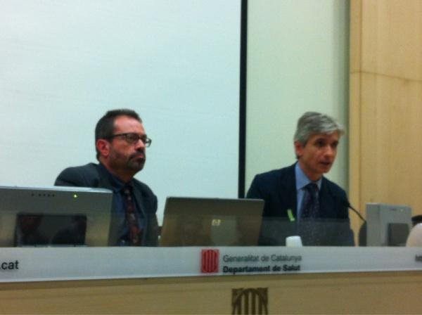 PDMAR_CAT's tweet photo. Dr. Monsó i Dr. Argimon clausuren la Jornada TRD #AIAQS #obstrd http://t.co/Cg3vNsVd
