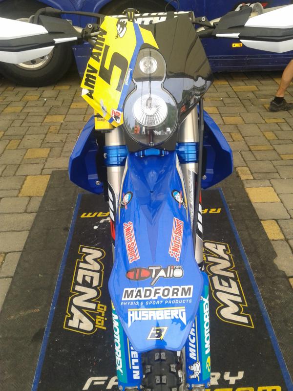 Mena preparat per el supertest d aquesta nit. WEC Portugal Torre Vedras 2012