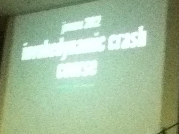 awleao's tweet image. Iniciando a 4ª palestra do #JavaCeConf  
Seja lá o que isso for 0.o