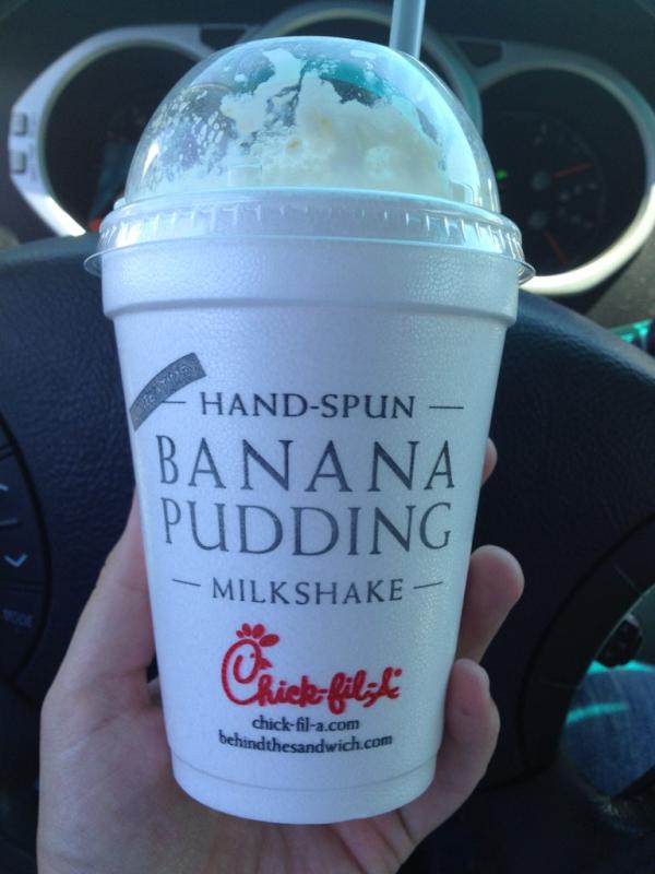 ag_peach's tweet image. Banana Pudding Milkshake, 780 blissfully AMAZING calories #SouthernProblem *sigh*