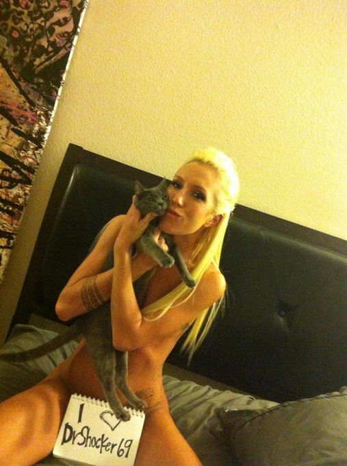 I was trying to take a pic for @drshocker69 but my kitty kept interrupting, lol I love her!!! http://t<a class="tags" target="_blank" title="On Twitter" href="/?out=eyJ0eXAiOiJKV1QiLCJhbGciOiJIUzUxMiJ9.eyJpYXQiOjE3MjA2OTI0ODYsImlzcyI6InR3cG9ybnN0YXJzLmNvbSIsIm5iZiI6MTcyMDY5MjQ4NiwiZXhwIjoxNzUyMjI4NDg2LCJyZWRpcmVjdF91cmwiOiJodHRwczovL3R3aXR0ZXIuY29tL2Ryc2hvY2tlcjY5In0.nhQzHEftCp-XwB4BtiVGjCRLXIhbMcNCgwKeoFBkqHqJ3r4vquPNauuSGg5IoP4__86yDRGewyOmPR3uucLw8g">@drshocker69</a>