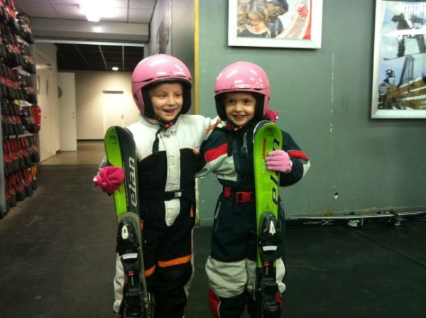 De nieuwe ski-babes #fun