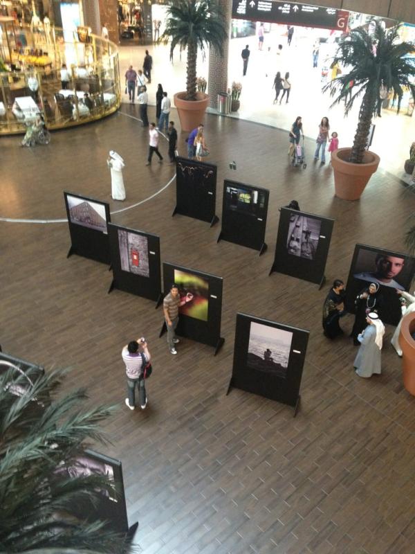 DonAbdulla's tweet image. Spotted the @ThinkUpGCC team getting ready for their #thinklife exhibition -