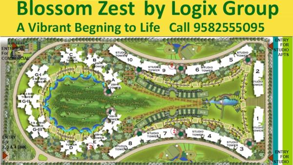 Logix Blossom Zest – Logix Zest residential project by logix group in Noida. goo.gl/Pg12K