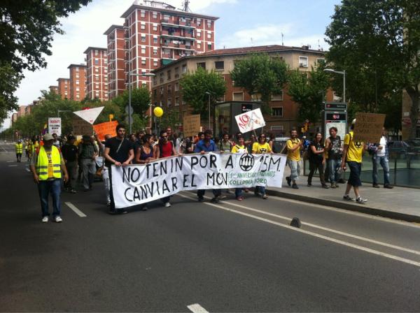 dvdbou's tweet photo. #Bcn12M Tens of marchs going from neighborhoods &amp; villages to join the demonstration at 18h in city downtown http://t.co/64BKyWTO #rbnews