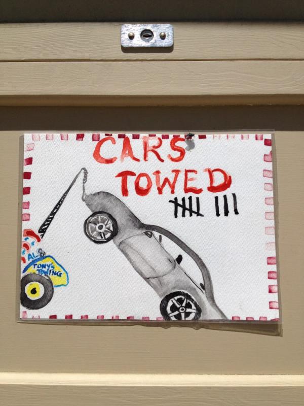 Best 'No Parking' sign ever.