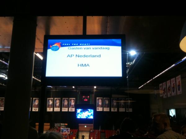 Ronald_Udo's tweet image. #APNederland  gast bij #GasterraFlames met #NewCommIT en @ChrisNoord. Spannend. 25-23 na 1e kwart 22-11