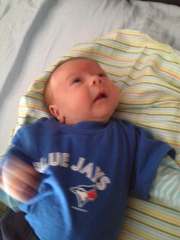 A lifetime of loyalty begins.... <a href="/BlueJays/">Toronto Blue Jays</a>
