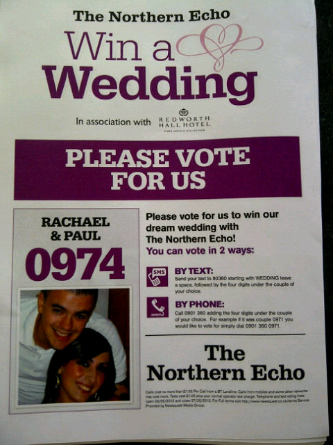 Hey guys would love it if you could all vote