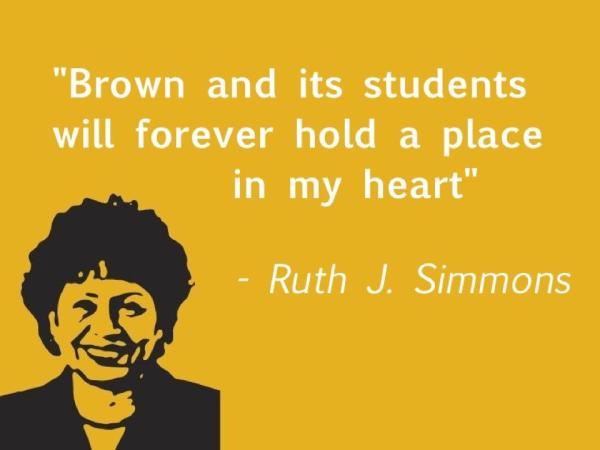 BrownUniversity's tweet photo. President Ruth Simmons at the Hour with the President #BrownReunion #Brown2012 http://t.co/GUyISS3y