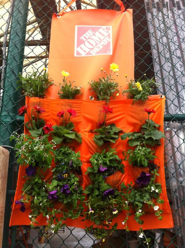 Vertical Garden #garden <a href="/HomeDepot/">The Home Depot</a> 
#flowers