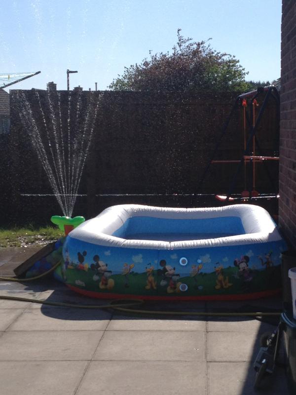 GcrfmRadio's tweet photo. And yet more fun at the gcrfm BBQ sun breeze BBQ drink and pool what morn can you ask for http://t.co/O6dnZGrl