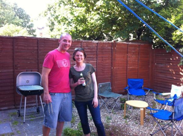 First BBQ of the season.