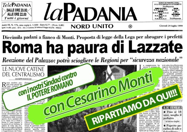 cesarinomonti's tweet photo. Roma ha paura di Lazzate http://t.co/OzRImKwp