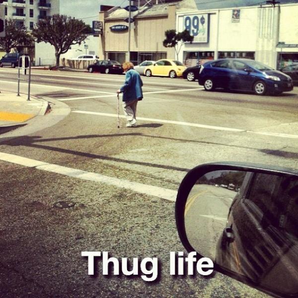 Instahot's tweet photo. Grandma keepin' it gangster by cameronquiseng on http://t.co/Te9ZWPuE http://t.co/WpOrwk7I