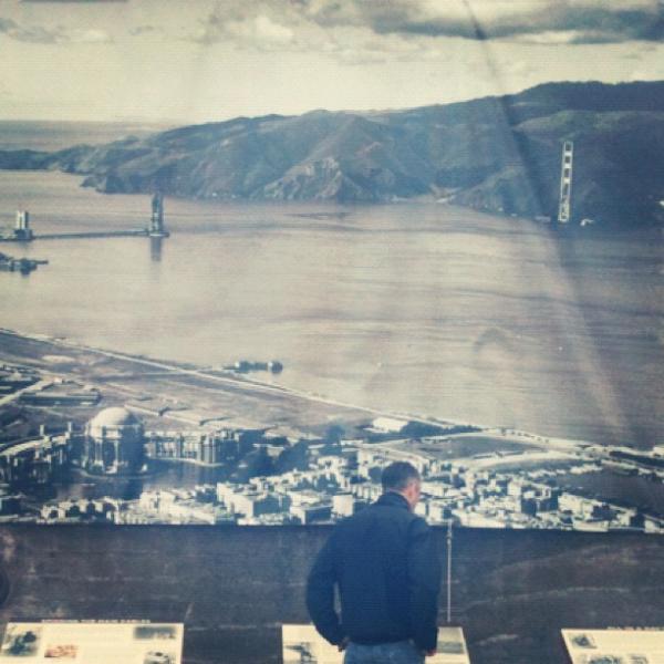 virtual_meng's tweet photo. Before golden gate bridge was a bridge http://t.co/AhWV69Lr