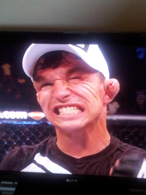 cagedfans's tweet photo. did you say something? http://t.co/pVYGsLIX
