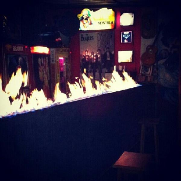 Instahot's tweet photo. Bar on #fire by @nina_avelar. #night #drink #bar #dark on http://t.co/MN2CVFCi http://t.co/64CPyZcu